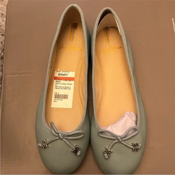 Sam Edelman Felicia Luxe bluelea flats - Picture 2 of 3